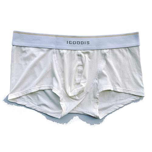 Men's Simple U-Pouch Modal Boxer-Brief Elasticity Underwear