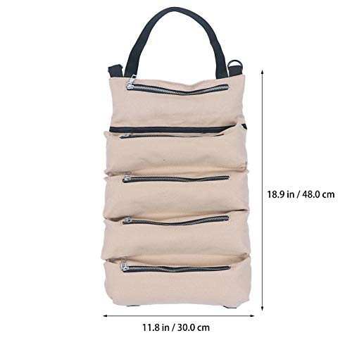 CLISPEED Assento Do Carro Organizador Do Encosto da Lona Do Banco Traseiro Do Carro Bolsa de Armazen