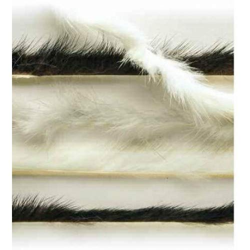 Mink Zonker Strips, Three colours, for fly tying, Making Minkie flies