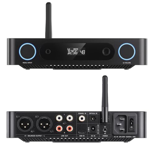 《ロゴ入りクロスプレゼント》FIIO ヘッドホンアンプ K13 R2R ブラック (FIO-K13R2R-B) DAC内蔵 据え置き 国内正規品