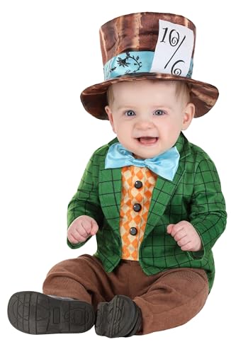 Disfraz completo Mad Hatter para bebés 12-18 meses