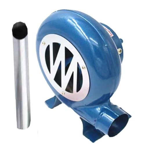 JOUFNING Briquets À Charbon Forge BBQ - Forgeron Manuel Forge Souffleur, avec Souffleur De Barbecue Manuel À Engrenages en Fonte, pour Camping/activités De Plein Air Accessoires Barbecue(150W)