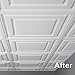 EZ-On T-bar Ceiling Grid Cover Kit - Snap On - White - 58 Piece (96 sq ft)
