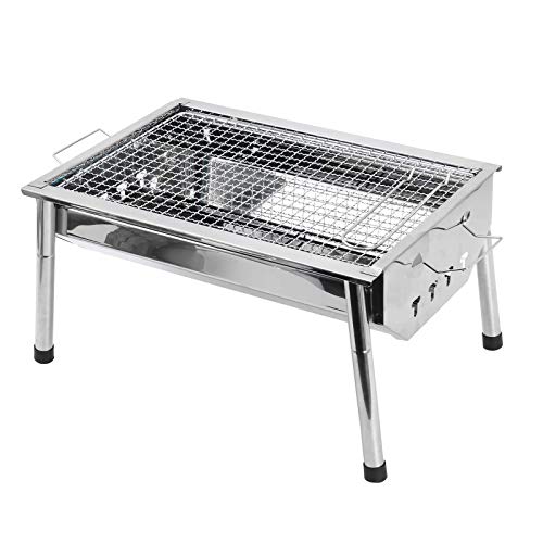 Barbecue portable à charbon de bois pliable pour vos pique-niques et camping en plein air