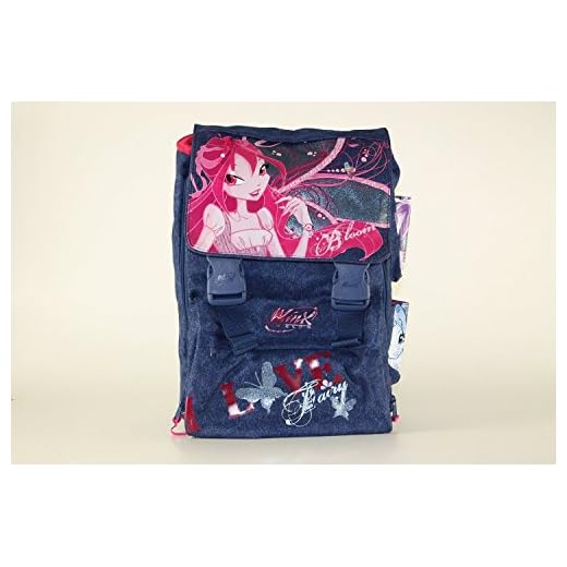 ZAINO SCUOLA ESTENSIBILE MEDIUM SDOPPIABILE WINX BLOOM