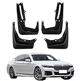 Mud Flaps for BMW 7 Series G11/G12 2017 2018 2019 2020,Required All Weather Front & Rear Splash Guards Accessories No Drilling Sediment Protection PP Material Mud Guards