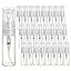 25Pcs 3ml Glass Bottles