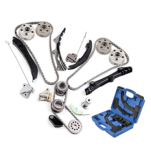 Kit piñones VVT y herramienta distribución para reparar Jeep Dodge Ram 3.6 5184352AF 5184369AH