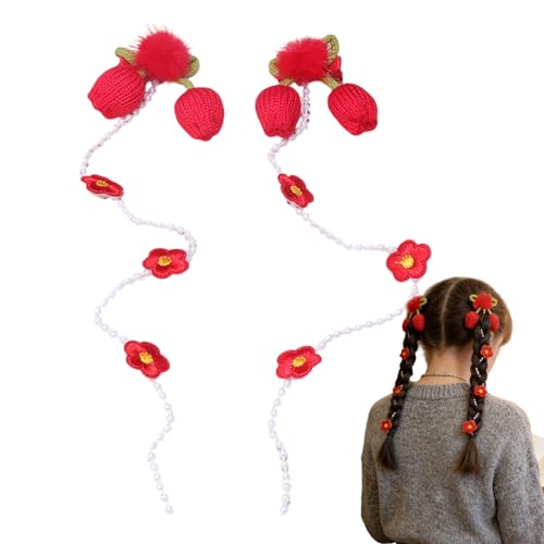 Pinza para el pelo para niñas, 30 g, elegantes pasadores, solución elegante para el día a día, clip de cadena de flores con agarre de textura mate para cabello para la escuela, citas, viajes