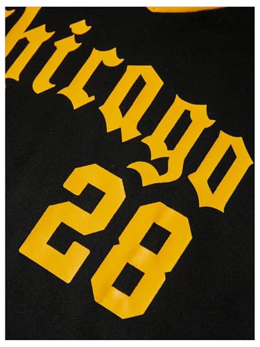 WDIRARA Boy's Letter Print Long Sleeve Sweatshirts V Neck Drop Shoulder Casual Pullover Tops4