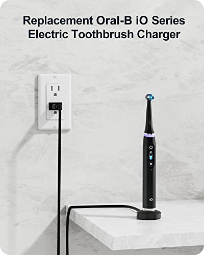 Charger For Oral-B Io Series Electric Toothbrush, Magnetic Charging Base For Oral-B Electric Toothbrush Io Series 7/8/9 (Black) #TOP6