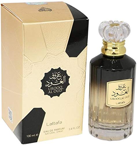 Urooq Al Oud - Eau De Parfum (100 ml - 3.4Fl oz) by Lattafa - 1 pack