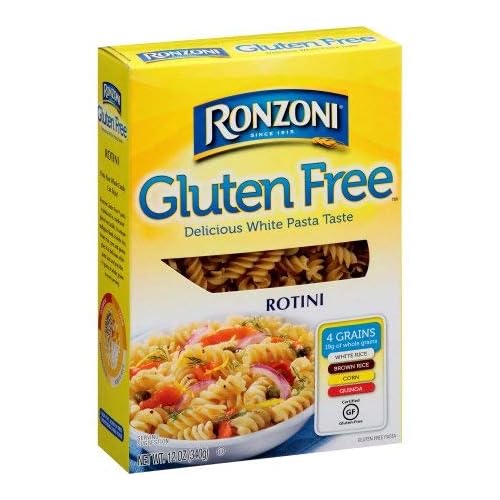 Pasta rotini sin gluten paquete de 2