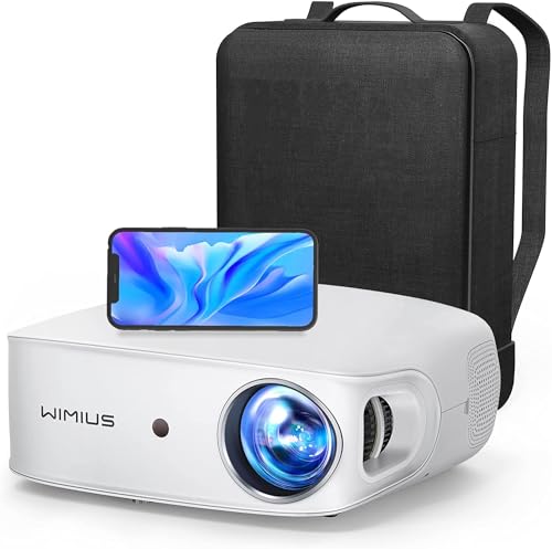Proiettore 5G WiFi Bluetooth 20000 Lumen, Auto 6D Correzione Trapezoidale&4P/4D Videoproiettore Full HD 1080P 4K Supportato con Infinity Zoom Proiettore Home Cinema 350'' per iOS,Fire Stick, PS5