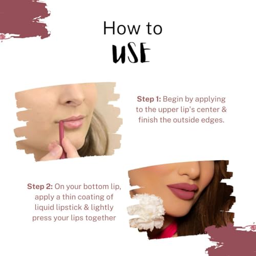 Image of Love Earth Liquid Mousse Lipstick - Dirty Martini Matte Finish | Lightweight, Non-Sticky, Non-Drying,Transferproof, Waterproof | Lasts Up to 12 hours with Vitamin E-6ml