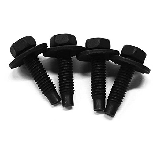Speedway Motors Replacement Trunk Lid Bolt Set 4 Piece Kit Compatible with 1967-69 Camaro Restores Factory Hardware Fit Replaces Rusted Original Bolts