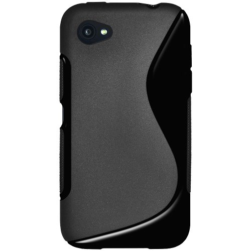 Amzer AMZ95821 Coque Hybride en TPU Bicolore pour HTC First Noir