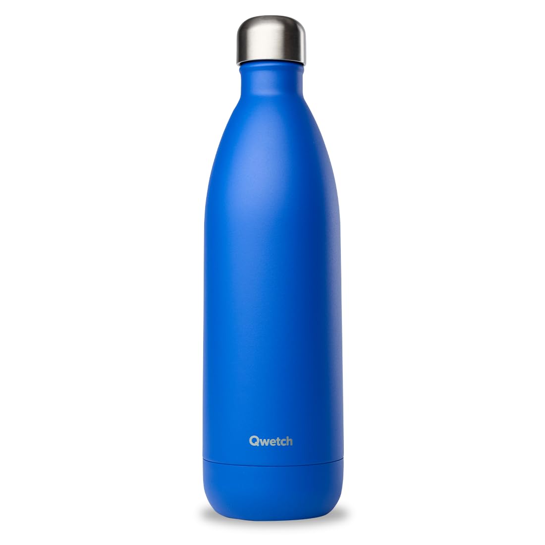 Qwetch - Trinkflasche Originals Edelstahl Isolierflasche 1L Majorelle Blau - Thermosflasche 24h Kalt & 12h Heiß - Auslaufsicher, BPA-frei, Wiederverwendbar - Perfekt für Sport, Reisen, Büro & Wandern