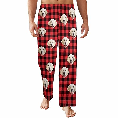 Personalized Pajama Pants,Custom Pajama Bottoms for Men Women Personalized Pajama Trousers for Christmas