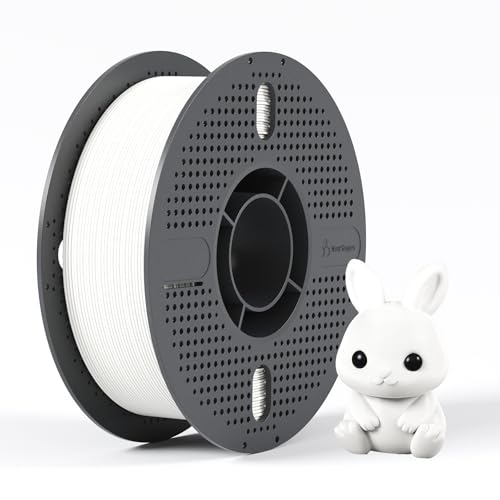 NextShapes PETG Filament 1.75mm White, 1kg Plastic Spool