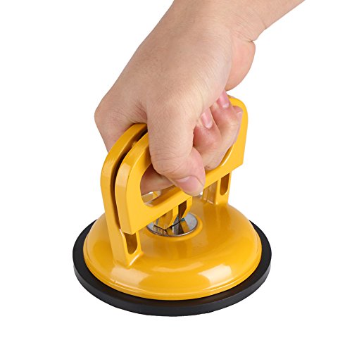 Zetiling Dent Puller Remover, 1Pcs Dent Remover Lifting, Heavy Duty Aluminium Alloy Suction Cup Puller Single Plate Professional Glass Lifter Mover Dent Repair Puller Pad