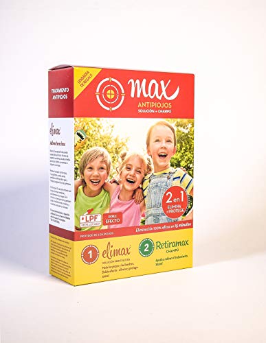 ELIMAX Antipiojos Solución Pediculicida 100ml + Champú Retiramax 100ml