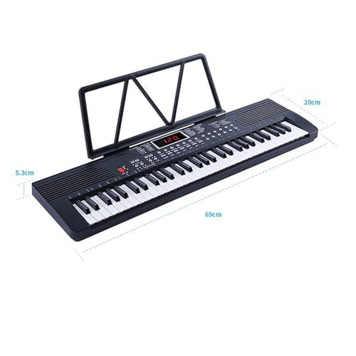 PEIXEN Électronique Clavier Piano Clavier Musical, Contrôleur Professionnel, Piano Électronique, Synthétiseur De Musique Numérique, 61 Touches, Instruments D’orgue - Les Beatles, Paul McCartney, John Lennon, RIngo Starr, George Harrison PEIXEN Électronique Clavier Piano Clavier Musical, Contrôleur Professionnel, Piano Électronique, Synthétiseur De Musique Numérique, 61 Touches, Instruments D'orgue – Image 5