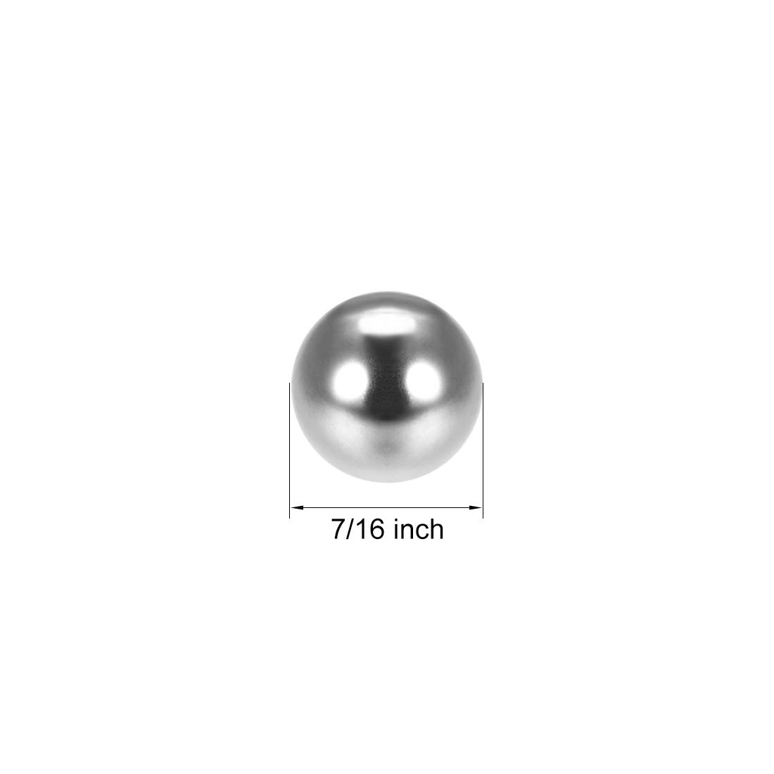 Lot de 100 billes de roulement en acier chromé de précision G25