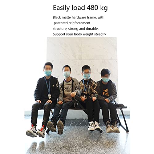 Cadeira de praia ao ar livre cadeira dobrável ajustável reclinável grande, com apoio de braço de tra