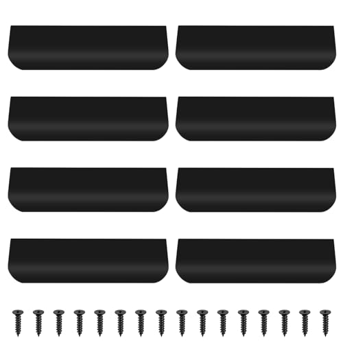 mauuuba 8 Pcs Black Cabinet Handles, 4.72 Inch Kitchen Cabinet Door Handles Hardware, Aluminum Black Kitchen Cupboard Door Pull Handle Drawer Pulls for Bedroom Drawer Cupboard Pulls Handle mauuuba 8 Pcs Black Cabinet Handles, 4.72 Inch Kitchen Cabinet Door Handles Hardware, Aluminum Black Kitchen Cupboard Door Pull Handle Drawer Pulls for Bedroom Drawer Cupboard Pulls Handle