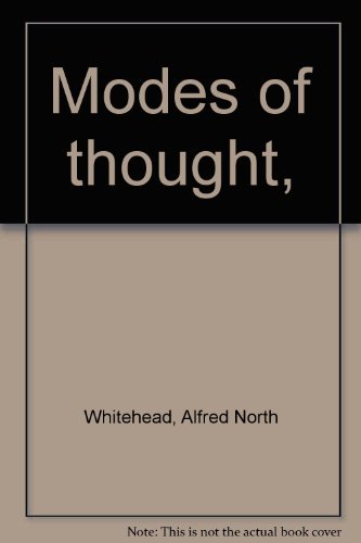 Modes of thought, B0007FQIAO Book Cover