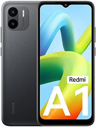Xiaomi Redmi A1 4G 32GB + 2GB Global Version Factory Unlocked 6.52" 8MP Dual Camera (Not USA Market) + (w/Fast Car Charger Bundle + 64GB SD) (Black)