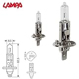 Bombillas para Coche compatibles con Alfa Romeo 159 ALOGENA 2006 H1 ALOGENA Faros Luces LÁMPARAS INLUMINACIÓN
