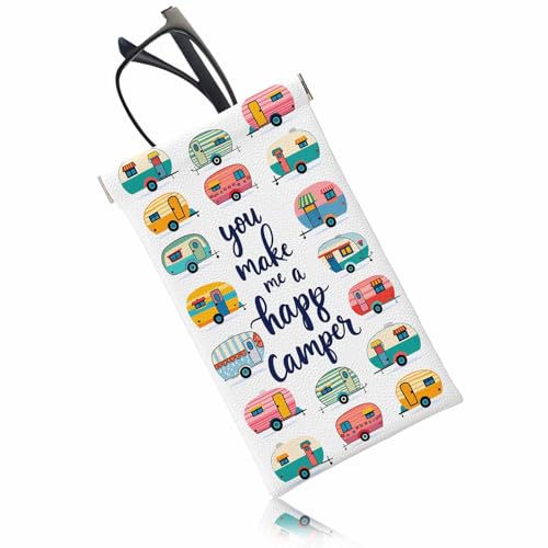 Image of Dragonfly Glasses Case Lightweight Glasses Cases PU Sunglass Organizer Eyeglasses Case Glasses Cases For Men Women