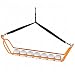 Search 'N Rescue Stretcher Golf Ball Retriever, Orange/Black, 35-Feet