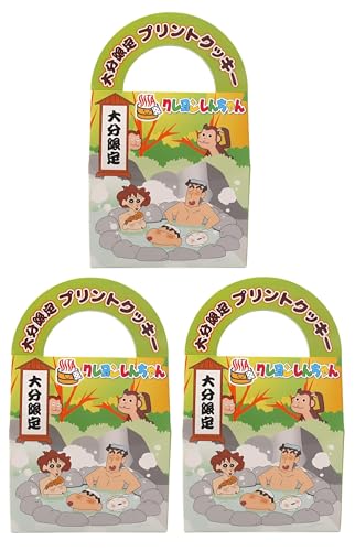 岩見商事 大分限定プリントクッキー クレヨンしんちゃん 7枚入り×3個 お土産 プレゼント プチギフト