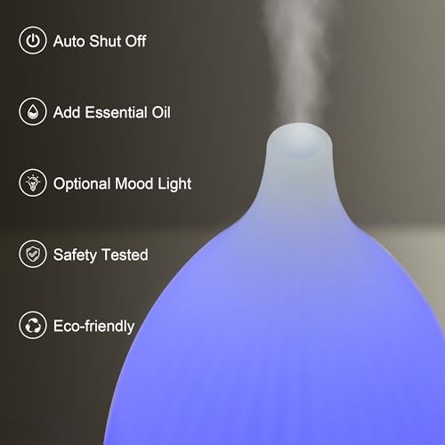 Difusor aromático eléctrico para aceites esenciales 130ml miniatura 3