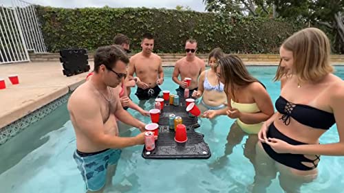 Pong Pod Floating Game Table For Cup Pong, Flip Cup, And Card Games (Pong Pod Mini - 4Ft (2-Panel)) #TOP6