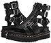 Dr. Martens Women's Olson Sandal, Black Aunt Sally, 6