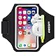 HAISSKY Sportarmband Mit Kopfhörer Tasche Sportarmband Handytasche Sport für iPhone 16 Pro Max/15 Pro/14/13 Pro/12 Plus, Huawei P70 Pro/P60 Pro/Mate 60 Xiaomi, Galaxy Handyhülle Running Armband