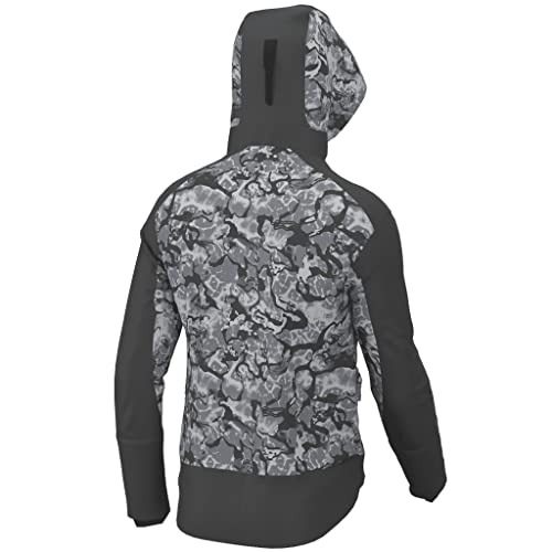 HUK Men's Tournament, Wind & Waterproof Fishing Rain Jacket2