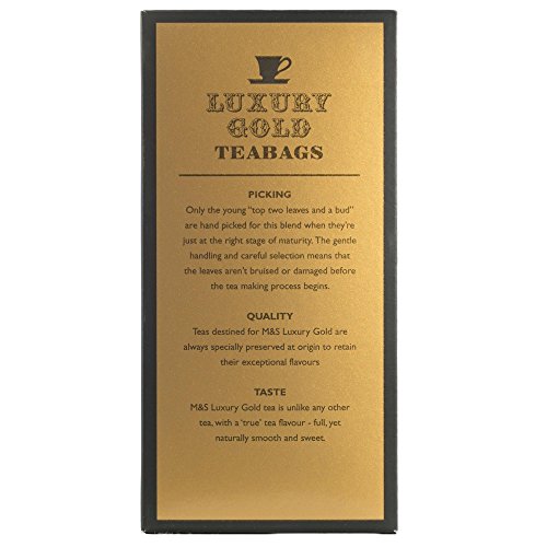 Gold Tea 4oz Gold Tea with Luxury Gold Tea - 2 x 80 Bags From the UK - TAOindustry