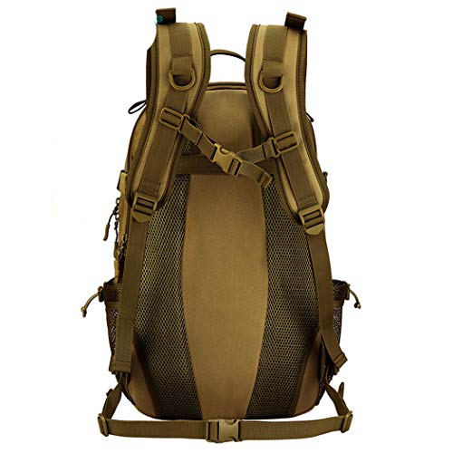 Sac à dos tactique militaire marron pour alpinisme et cyclisme - 6
