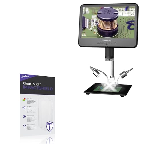 BoxWave Screen Protector Compatible with LinkMicro LM210S10.1 - ClearTouch ImpactShield (2-Pack), Impenetrable Screen Protector Flexible Film