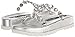 KARL LAGERFELD Paris WOMENS FOOTWEAR FLAT sandal,CLEAR,7.5