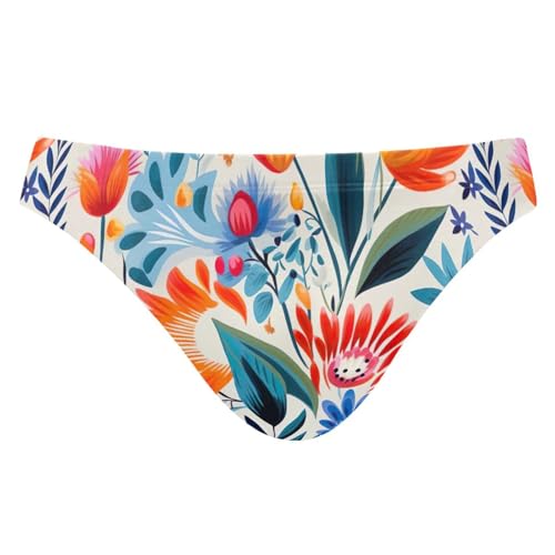 Men's Briefs Sexy Flowers Floral Bikini Siwmming Swimwear 20851457