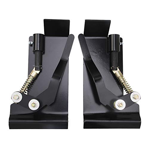 ELITEWILL Skid Steer Quick Attach Conversion Adapter Latch Box Weld Plate On QTK