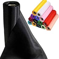 【Package】:1pc Satin Roll 【Size】: about 20M length, 29cm width 【Material】:Premium quality satin fabric, high quality material for an elegant, luxurious finish 【Usage】:This Fabric is really versatile - perfect for table runners, chair Sashes, pew ends,...