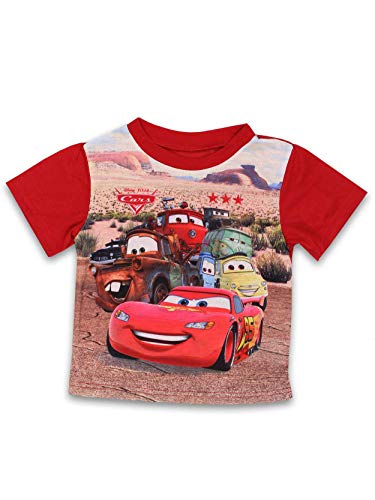 Disney Cars Toddler Boys 2 piece Short Sleeve Pants Pajamas Set3