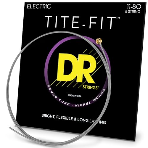 DR Strings TF8-11 8 String Tite-Fit Nickel Plated...